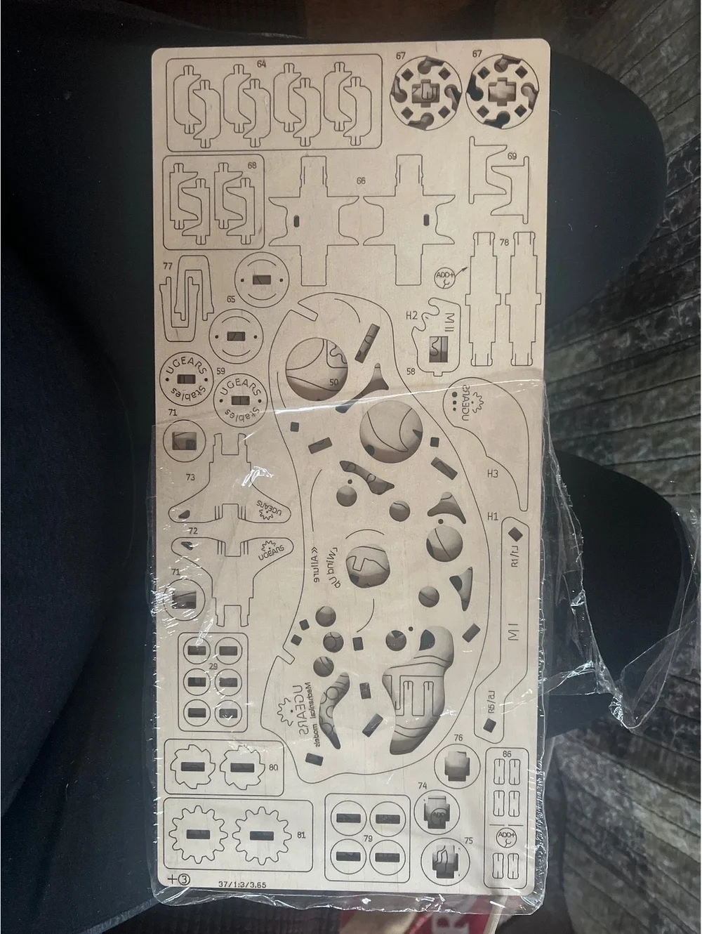 UGEARS Mechanical Model Kit - Horse Wooden 3D Puzzle